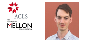 William Bamber Awarded the Mellon/ACLS Dissertation Fellowship