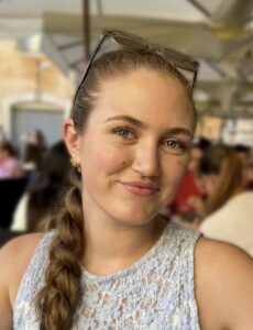 Tessa Marks smiling at the camera.